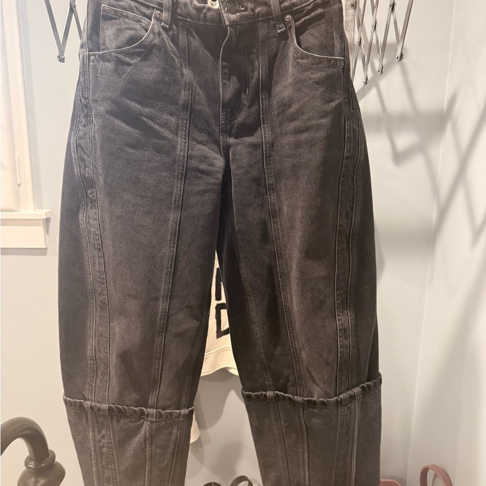 We The Free Black Boyfriend Jeans